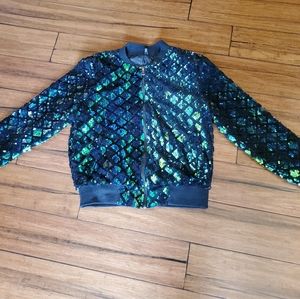 Mermaid sequin jacket